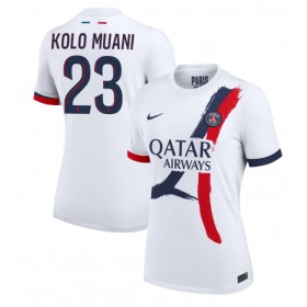 Paris Saint-Germain Randal Kolo Muani #23 Borta Kläder Dam 2024-25 Kortärmad